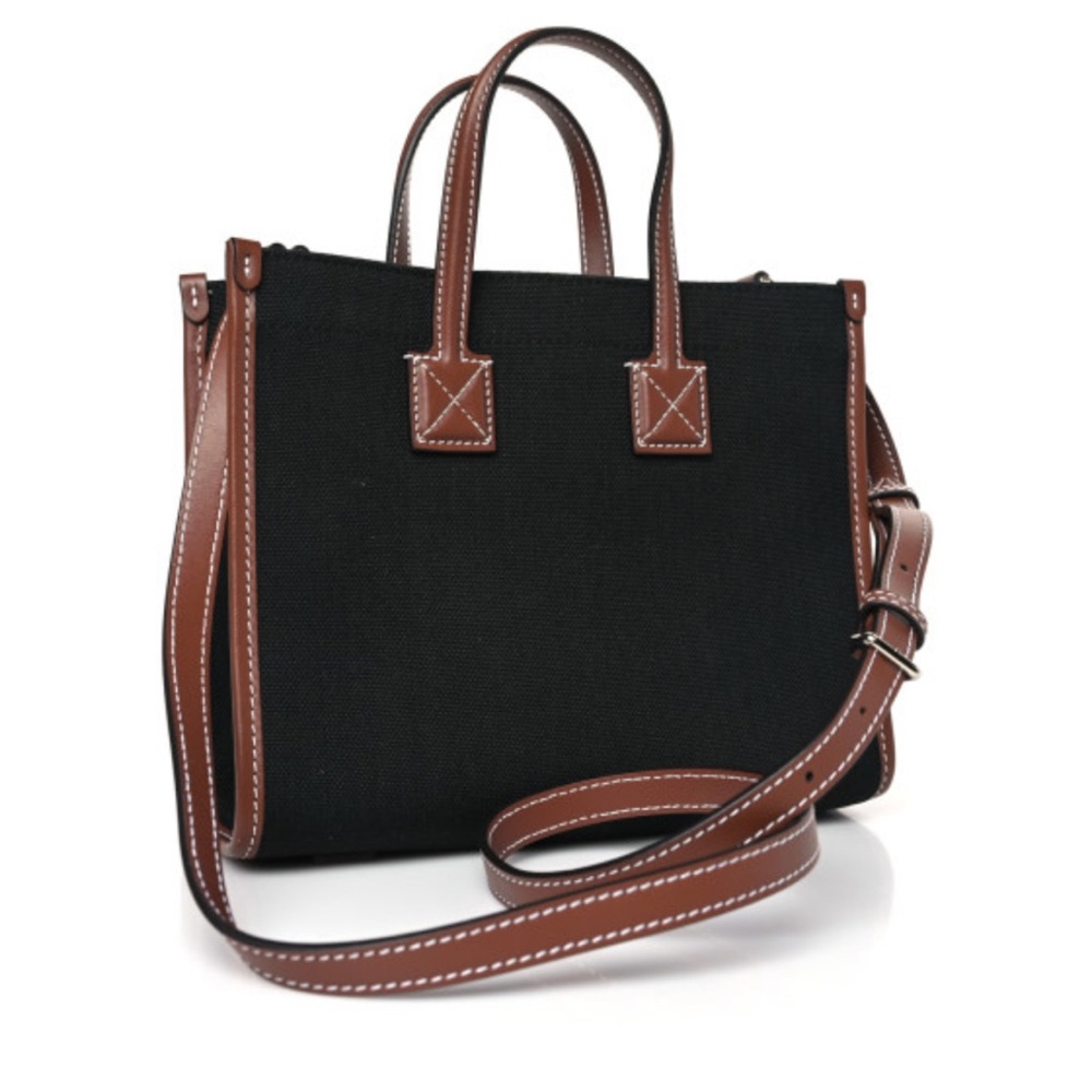 Gorgeous Burberry leather and canvas Freya tote - Picture 6 of 6